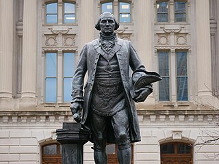 <span class="mw-page-title-main">Statue of George Washington (Indianapolis)</span> Public artwork by Donald De Lue