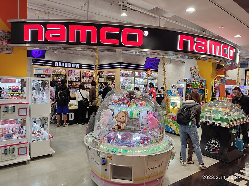 File:HK HFC 杏花邨 Hang Fa Chuen Paradis Mall 商場 shop Namco games February 2023 Px3 02.jpg