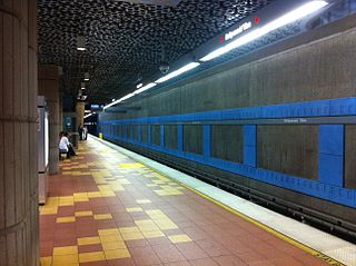 <span class="mw-page-title-main">Hollywood/Vine station</span> Los Angeles Metro Rail station