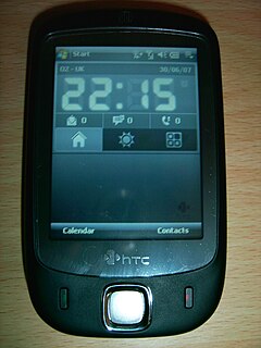 <span class="mw-page-title-main">HTC Touch</span>