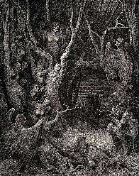 Gustave Doré - Dante Alighieri - Inferno - Plate 13 (Canto V