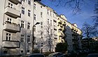 Hasseroder Straße, north side from Klaustaler Platz eastwards