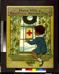 Thumbnail for File:Have you a Red Cross service flag? - Jessie Willcox Smith. LCCN94514686.tif