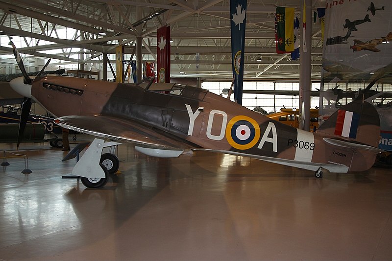 File:Hawker Hurricane Canadian Warplane Heritage Museum C-GCWH, YHM Hamilton, ON (Hamilton Airport), Canada PP1383218449.jpg