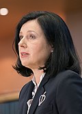 Hearing of Věra Jourová (Czech Republic) - Vice president-designate - Values and Transparency (48859288246) (cropped).jpg