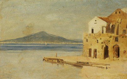 Udsigt mod Vesuv, 1864