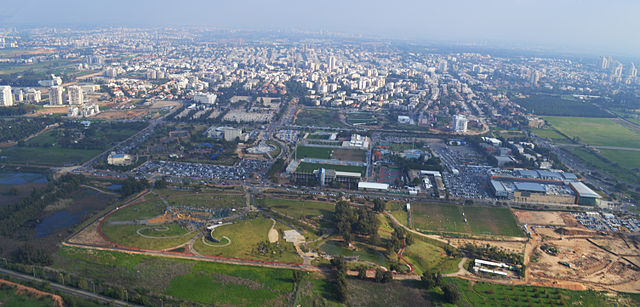 Herzliya aerial view