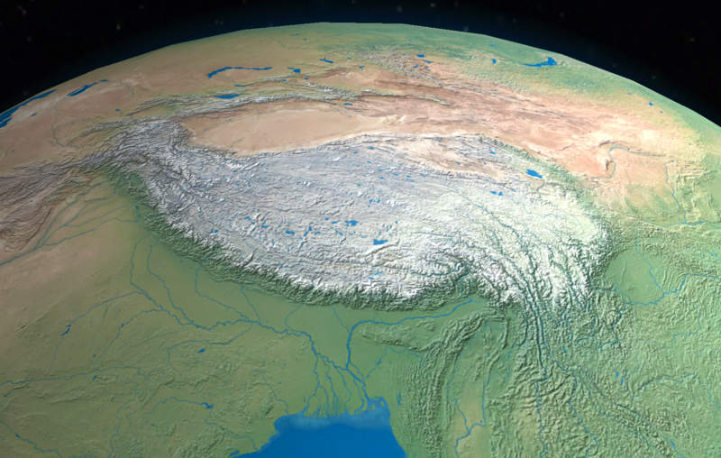 File:Himalayas from space.png