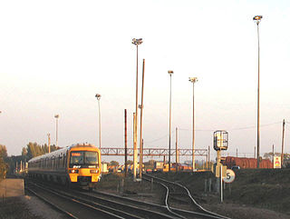 Hoo Junction Railway yard in the UK