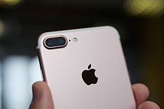 iPhone 7 Plus with dual-lens camera