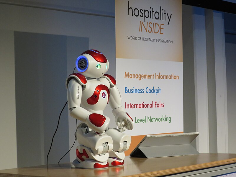 File:ITB2016 hotel robot (2) Travelarz.jpg