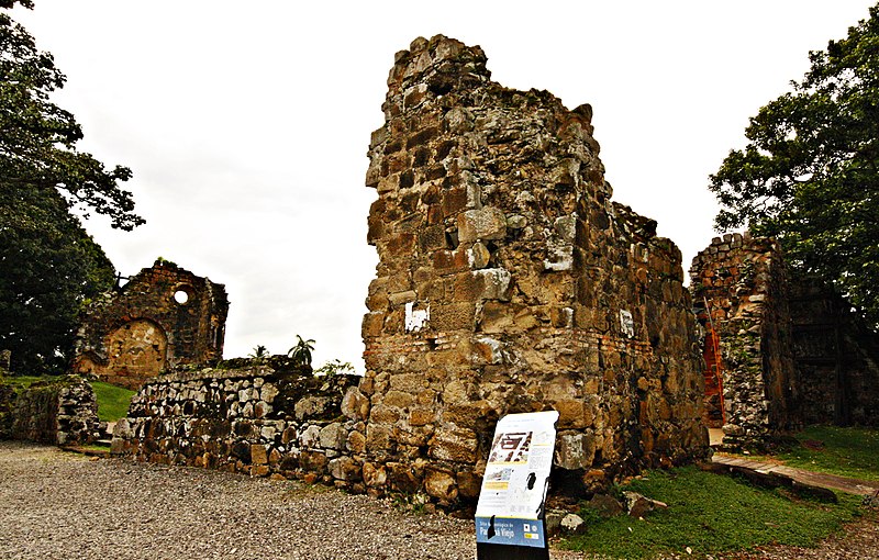 File:Iglesia y Convento Compañía de Jesús Panamá Viejo.JPG