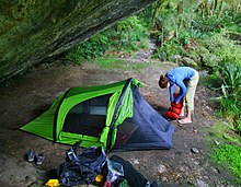 Camo canopy tent