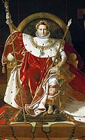 Napóleon a császári trónon