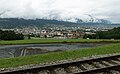 Innsbruck, Blick auf die Stadt vom Sonneburgerhof