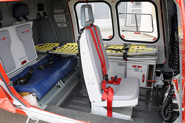 ambulance cab interior