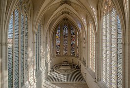 Interior of Sainte Chapelle, Vincennes 140308 1