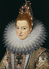 Frans Pourbus d. J.: Isabella Clara Eugenia von Spanien, um 1600