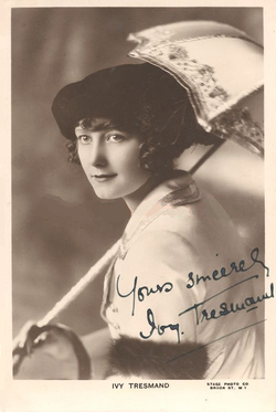 Ivy Tresmand, portrait by Stage Photo Co. ca. 1919
