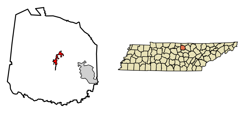 File:Jackson County Tennessee Incorporated and Unincorporated areas Gainesb...