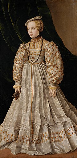 Портрет от 1545 г., музей Виена