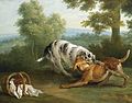 Jean-Baptiste Oudry - Le chien qui porte à son cou le diner de son Maitre (1751).jpg