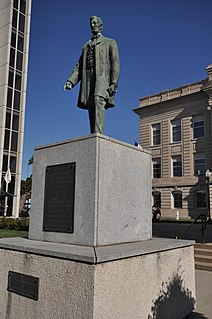 Statue of Abraham Lincoln (Jefferson, Iowa) United States historic place