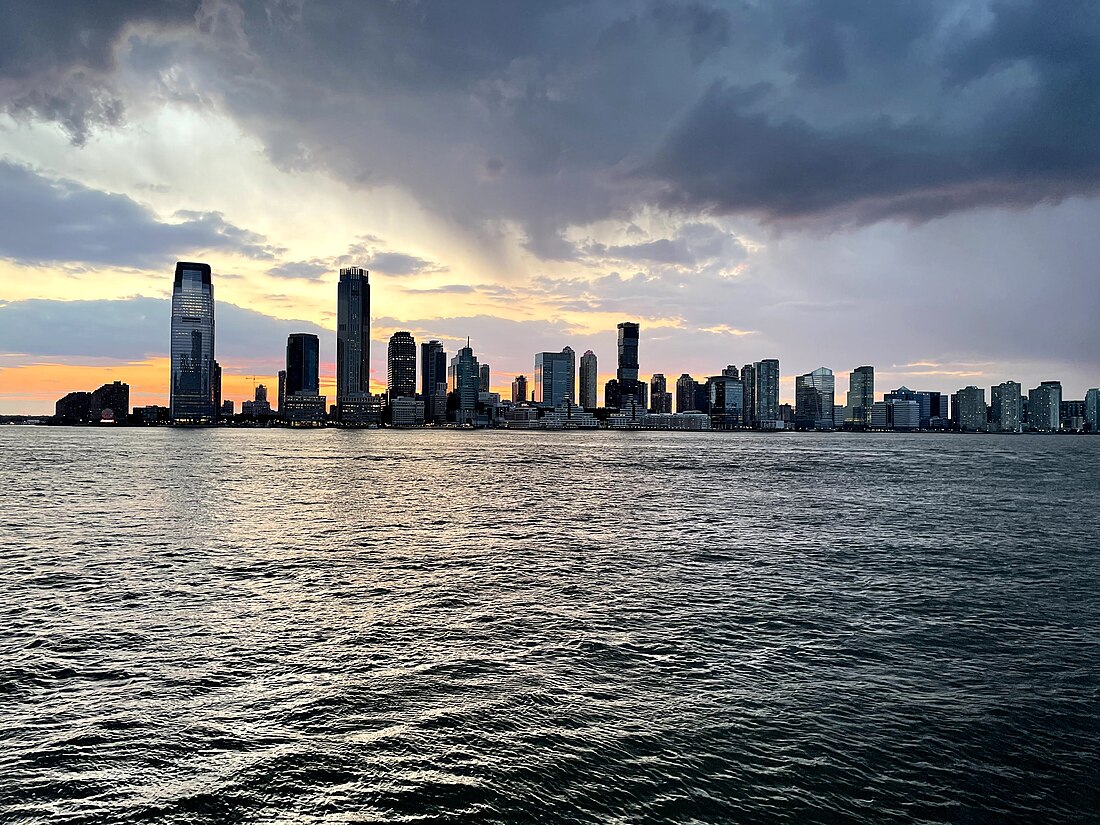 File:Jersey City Skyline sunset.jpg