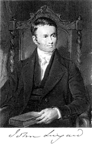 <span class="mw-page-title-main">John Lingard</span> English Roman Catholic priest and historian (1771-1851)