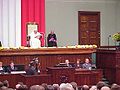 Polski: Jan Paweł II w Sejmie RP