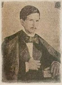Jorge Isaacs en 1856