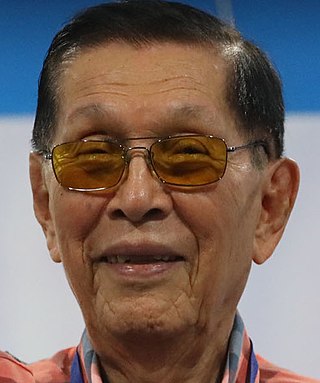 <span class="mw-page-title-main">Juan Ponce Enrile</span> President of the Senate of the Philippines from 2008 to 2013