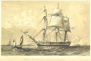 HMS <i>Maeander</i> (1840) Frigate of the Royal Navy