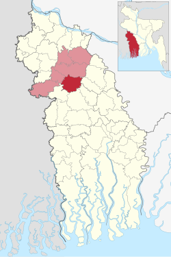 Location of Kaliganj