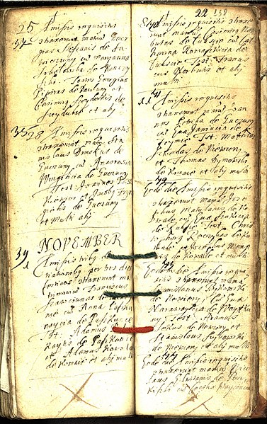 File:Kamajų RKB 1669-1680 krikšto ir santuokos metrikų knyga 140.jpg