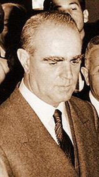 Konstantinos Karamanlis, founder of New Democracy