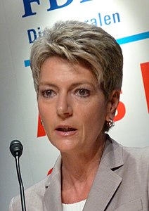 Government Minister Karin Keller-Sutter of St. Gallen