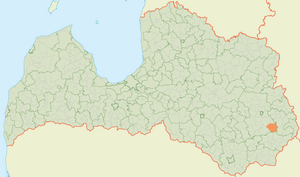 Каунатская волость на карте