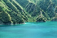 Kesenoiam-Bergsee in Tschetschenien