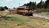 Navan Junction in 1982 with a Kingscourt train