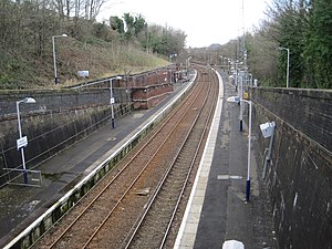 Kirkhill železniční stanice, Lanarkshire (geografické 3916753) .jpg