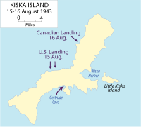 The Allied invasion of Kiska, August 15, 1943