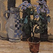 花の鉢と水差し (1912)