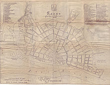 План Губернского города Костромы 1880 года. Издание Костромской городской управы