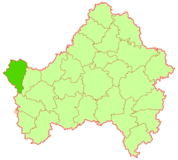 District de Krasnogorsky - Carte