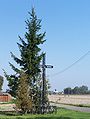 Cross on the other end of the village