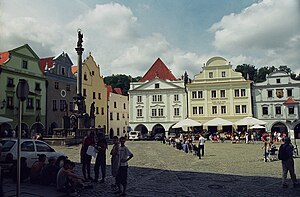 Český Krumlov: Historia, Najważniejsze zabytki, Demografia