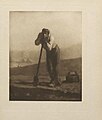 Laborer Resting, by Jean-François Millet (II) (1910)