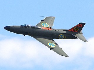 <span class="mw-page-title-main">Saab 32 Lansen</span> Swedish fighter aircraft