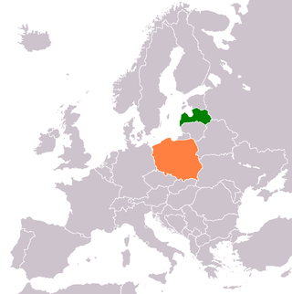 <span class="mw-page-title-main">Latvia–Poland relations</span> Bilateral relations